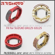 Motorcycle Rear Brake Plate pad Shoes For Suzuki gn125 gs125 GS125 GN125 Spare Parts Accessories