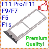 (5 Colors) NEW ORI Dual SIM and TF Card Tray Slot Holder for Oppo F11 Pro / F11 F9 F7 F5 F1s / CPH1969 (ORIGINAL Grade)
