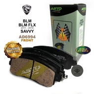 Asto [AD6994]  Front Brake Pad -  Proton BLM / FLX Saga 2016-2019 Savvy Front Brake Pad