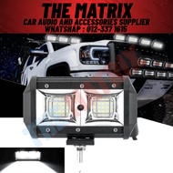 Audiobahn Car Spotlight LED 4 Inch Twin 96W White | Ultra Bright Driving / Fog Light