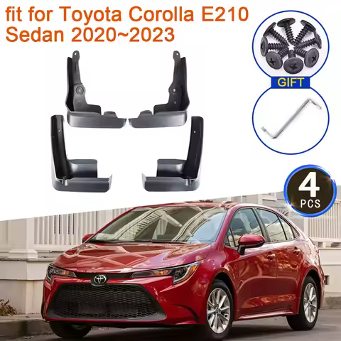 Mudguards for Toyota Corolla E210 210 Sedan Altis Saloon 2023 2022 2021 2020 Accessories MudFlaps Sp