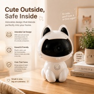 K9 Mini WiFi Camera 720P Small Indoor Security Camera 2.4G Home Room Monitoring Night Vision Motion 