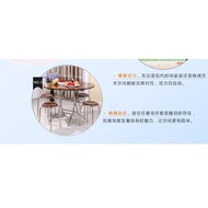 Folding Table Dining Table Home Dining Room Square Square Table Foldable Large round Table Small Apartment Modern Simple Dining Table