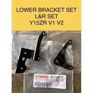 Y15ZR LOWER COVER BRACKET SET KIRI KANAN ORIGINAL THAILAND FOR YAMAHA Y15ZR V1 V2