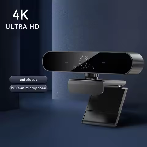 Webcams 4K USB Web Camera with Microphone Autofocus 2K Camera PC Computer Laptop Live Streaming 1080