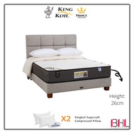 【BHL】King Koil Prince Crystal Mattress - Free Pillow