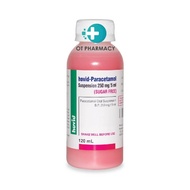 Hovid Paracetamol Suspension Sugar Free 120ml Exp : 5/2027