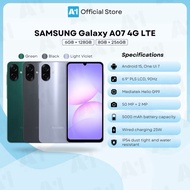 (Ready stock)Samsung Galaxy A07 4G LTE/5G (8GB+256GB) Samsung Malaysia Set
