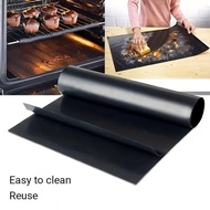 40cm X 50cm Reusable Non-Stick BBQ Grill Mat Barbecue Baking Liners Microwave Oven Tool