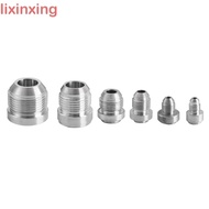 LIXINXING Silver Male Aluminium Weld, Aluminum AN4-AN20 Straight Male Weld Fitting Adapter, High Qua