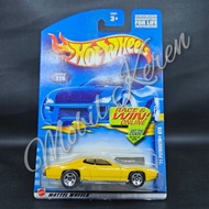 Diecast Hot Wheels Collector 71 Plymouth GTX yellow