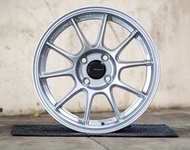 TC 105 ขอบ 15_”กว้าง 7”_offset 35 สีบรอนซ์_4รู/100 แถมฟรีจุ๊บยาง(1ชุด=4วง)