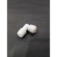 RO Elbow Connector 1/4" Male 田 1/4" Tube Connector RO