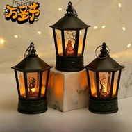 LED Pumpkin Lantern Halloween Haunted Easter Bar Decoration Haunted House Pendant Decoration Colorfu