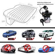 CAR AIR MATTRESS + PUMP + CAR MATTRESS PILLOW CAR MATTRESS