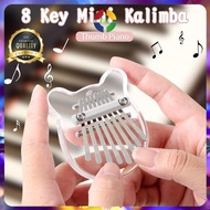(GI) Kalimba Mini Thumb Piano Musical Toys 8 Note Sound Acrylic Gift Idea Idea Idea Idea Birthday Gi
