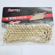 MOTOR MOTORCYCLE CHAIN RANTAI MOTOR 415 ORING 428 ORING GOLD SUPREME Y15ZR RS150 LC135 Y125Z