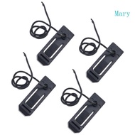 Mary 4Pcs Long board Surfing Fins Clip Surfers Paddle Board Fins Clip Fins Splitter Latches Portable