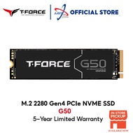 Team Group T-Force G50 M.2 2280 PCIe NVMe Gen4 SSD ( 512GB / 1TB /2TB )