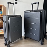Wheel Foldable Front Open Mute Large Capacity Luggage