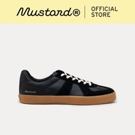Mustard Sneakers GAT Leather - Black | รองเท้าหนัง