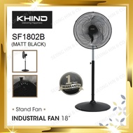 kipas.kipas angin.kipas siling .kipas dinding.kipas berdiri .kipas meja.kipas syiling KHIND SF1802B / SF1802F 18Inch Ind