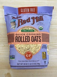Bob’s Red Mill 有機快熟麥片（不含麩質）794克 organic gluten free quick cooking rolled oats 794g（exp 2026/9/30)