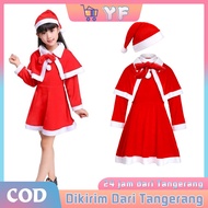 Santa Costume Kids Christmas Show Costume For 7-8 Years