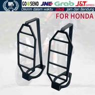 2PCS/Set Honda Signal Light Protection Light Lamp Grille Front Tail Turn Signal Indicator Net Protec