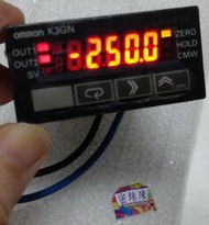 🌞二手現貨保固OMRON歐姆龍K3GN-NDC/-NEC1-FLK RS485通訊 DC24V小型數位控制電錶 24V