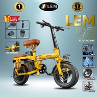 New Model LEM V3 FOLDABLE Electric Bike / Electric Scooter V3 LEM EBIKE BOLEH LIPAT