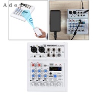 [Adepe] Live Streaming DC-5V Audio Mixer Mixing Console Computer Karaoke Small