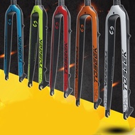 TOSEEK mountain bike ultralight full carbon straight tube front fork bicycle hard fork disc brake 26