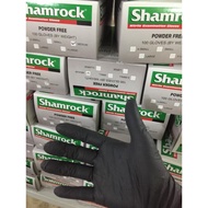Ready!!! Shamrock nitrile black brand Gloves