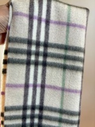 Burberry 格紋Cashmere圍巾