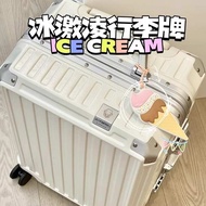 luggage tag Ice Cream Luggage Tag Suitcase Pendant Listing Boarding Pass Tag Luggage Check-In Check-