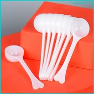 HO 50pcs 3g Long Handle Measuring Spoon Milk Powder Spoons Coffee Teaspoon Protein Powder Scoop Kitc