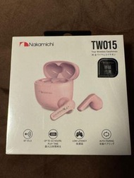 藍芽耳機 Nakamichi TW015 糖果色系真無線藍牙耳機 - 粉紅色 Bluetooth headphones 禮物