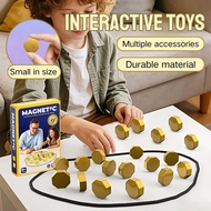 Classic Magnetic Stones Game Interactive Magnet Board Tabletop Game Magnet Board Game Strategy Game