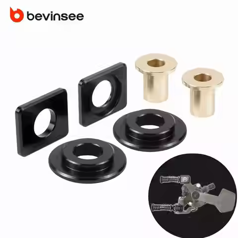 BEVINSEE For MQ250 5 Speed Manual Solid Shifter Cable Bushing Kit for VW for Golf 5 GTI for EOS for 