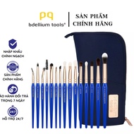 BDELLIUM TOOLS Professional Personal 15-Piece Eye Brush Set Golden Triangle Eyes Only 15pc