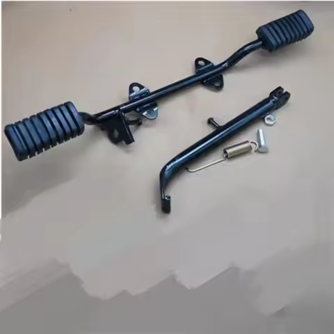 Motorcycle Foot Peg Step Bar Foot Pegs Pedal Pads For Honda CG125 CG150 ZJ125 XF125 CG 125cc 150cc 1