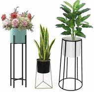 Plant Pot Metal Stand Plant Stand Flower Pot For Indoor Plant Holder Rectangular Planter Wrought