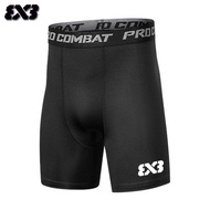 3V3 Basketball Leggings Cropped Micro-Elastic Quick-Drying Fitness Training Sports Bottoming Men Com