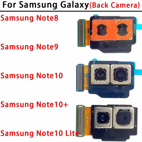 Rear Camera For Samsung Galaxy Note8 Note9 Note10 Lite Note10+ N950 N960 N970 N770 N975 Back Backsid