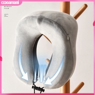 ccooamani|  Travel Neck Pillow Ultralight Airplane Pillow Ultra-light Memory Foam Neck Pillow for Travel and Office Support