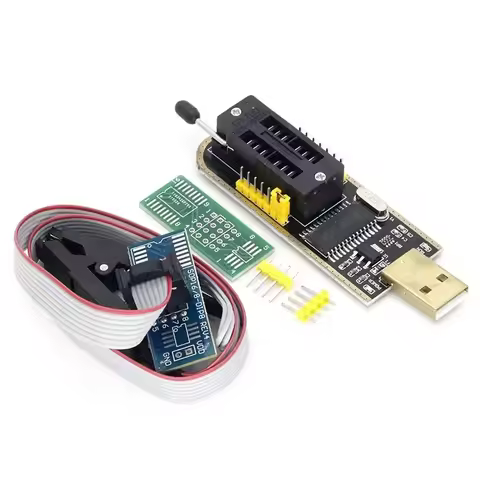 Smart Electronics CH340 CH340G CH341 CH341-A 24 25 Series EEPROM Flash BIOS USB Programmer with Soft