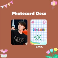 Photocard A4+ zeng hui poster/ Chinese actor/