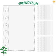 CRBWDK A7 Binder Pages,  6-Ring Card Protector Sleeves, A7 Binder Refill