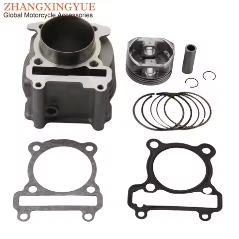 63mm YW125 Bws125 Zuma125 Mio125 Big Bore Cylinder Kit For Yamaha Cygnus Flame-X GTR YW Bws Zuma 125